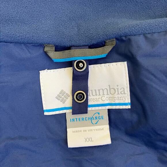 Columbia Mens XXL Arctic Trip II Interchange Jacket with Removable Fleece Lining - Picture 3 of 16